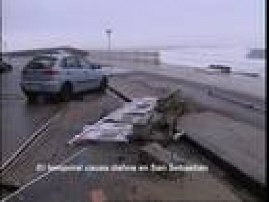 Temporal en el mar Cantábrico