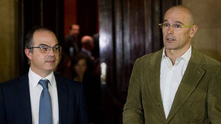 Telediario 1 - Termina sin acuerdo la reunión entre Junts pel Sí y la CUP, que seguirán negociando este viernes