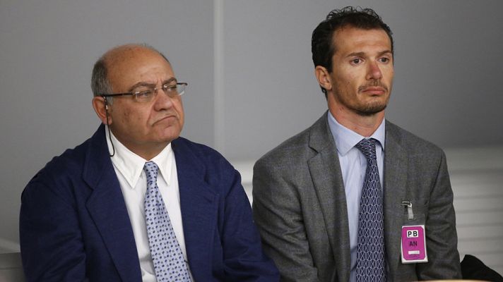 Telediario 1 - Díaz Ferrán niega haberse apropiado del dinero de los clientes de Marsans