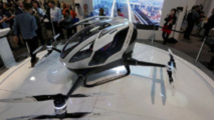 Presentan el primer dron no tripulado que podría transportar a un pasajero
