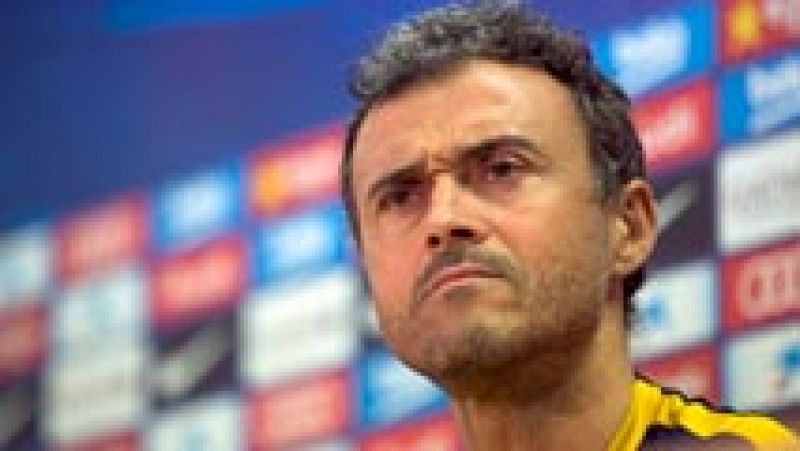 Luis Enrique se centra en el próximo partido