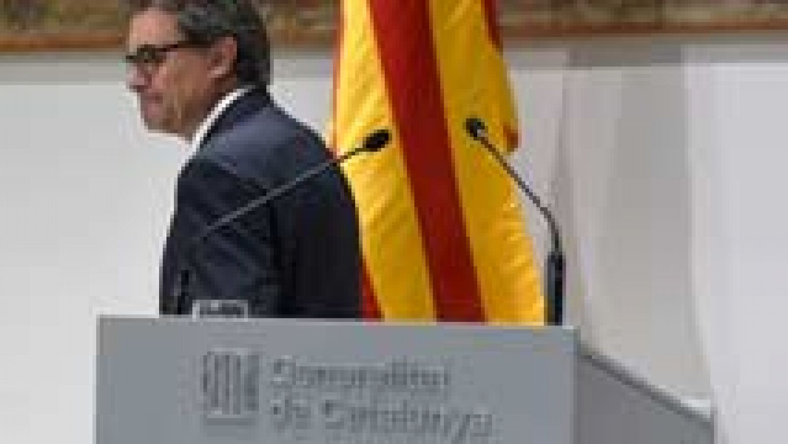 Telediario 1: Artur Mas, un president marcado por el proceso soberanista, la disolución de CiU y el 'caso Pujol'  | RTVE Play