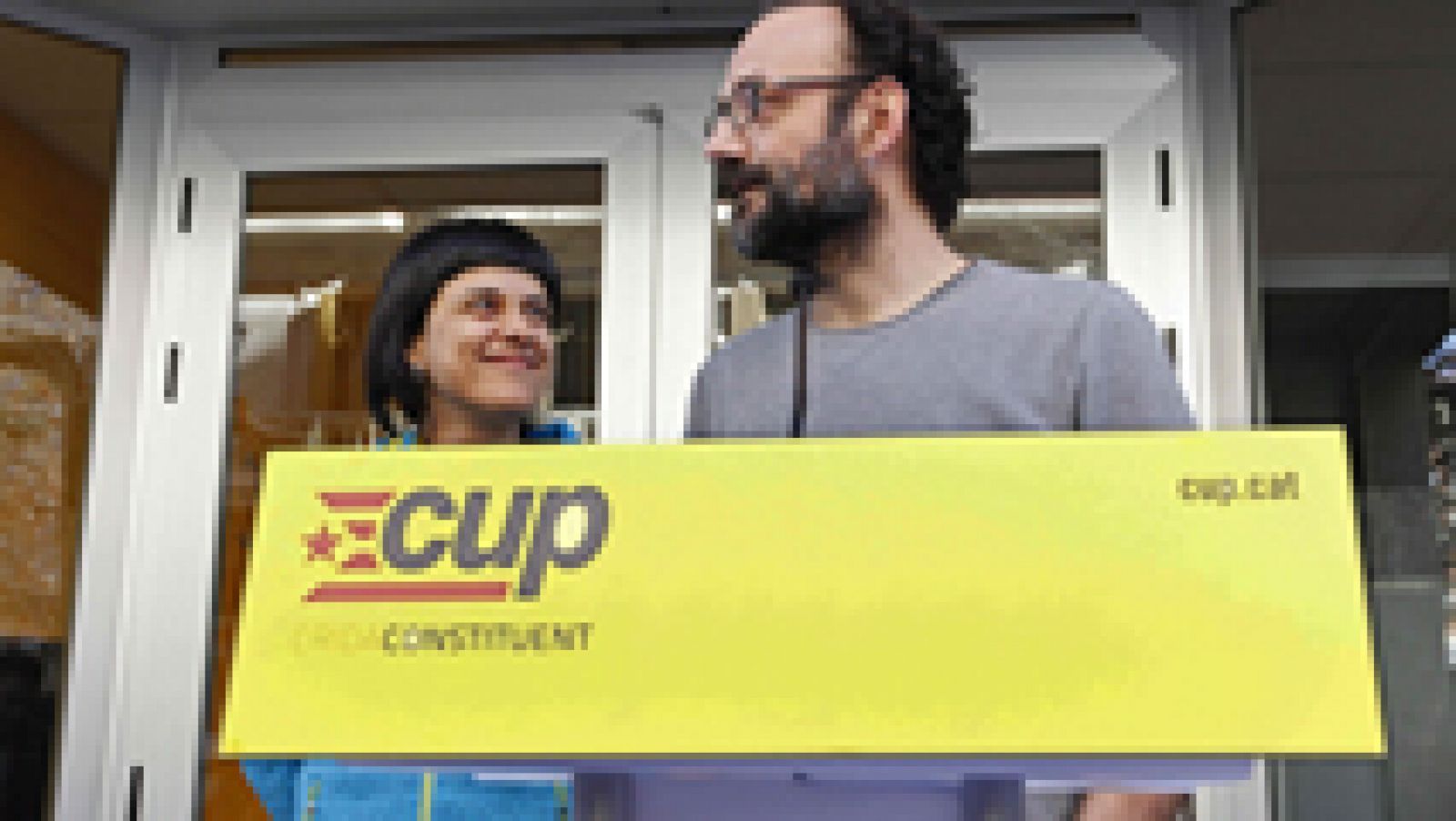 Telediario 1: La dirección de la CUP ratifica el acuerdo con Junts pel sí | RTVE Play