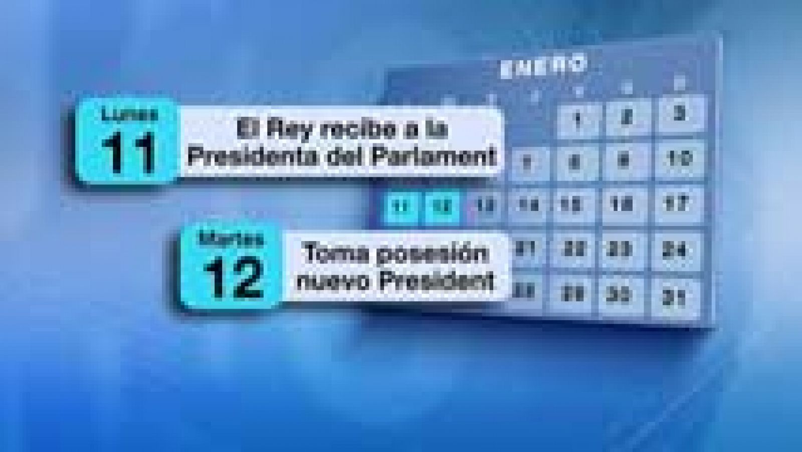 Telediario 1: Carme Forcadell comunicará mañana al Rey la investidura de Carles Puigdemont | RTVE Play