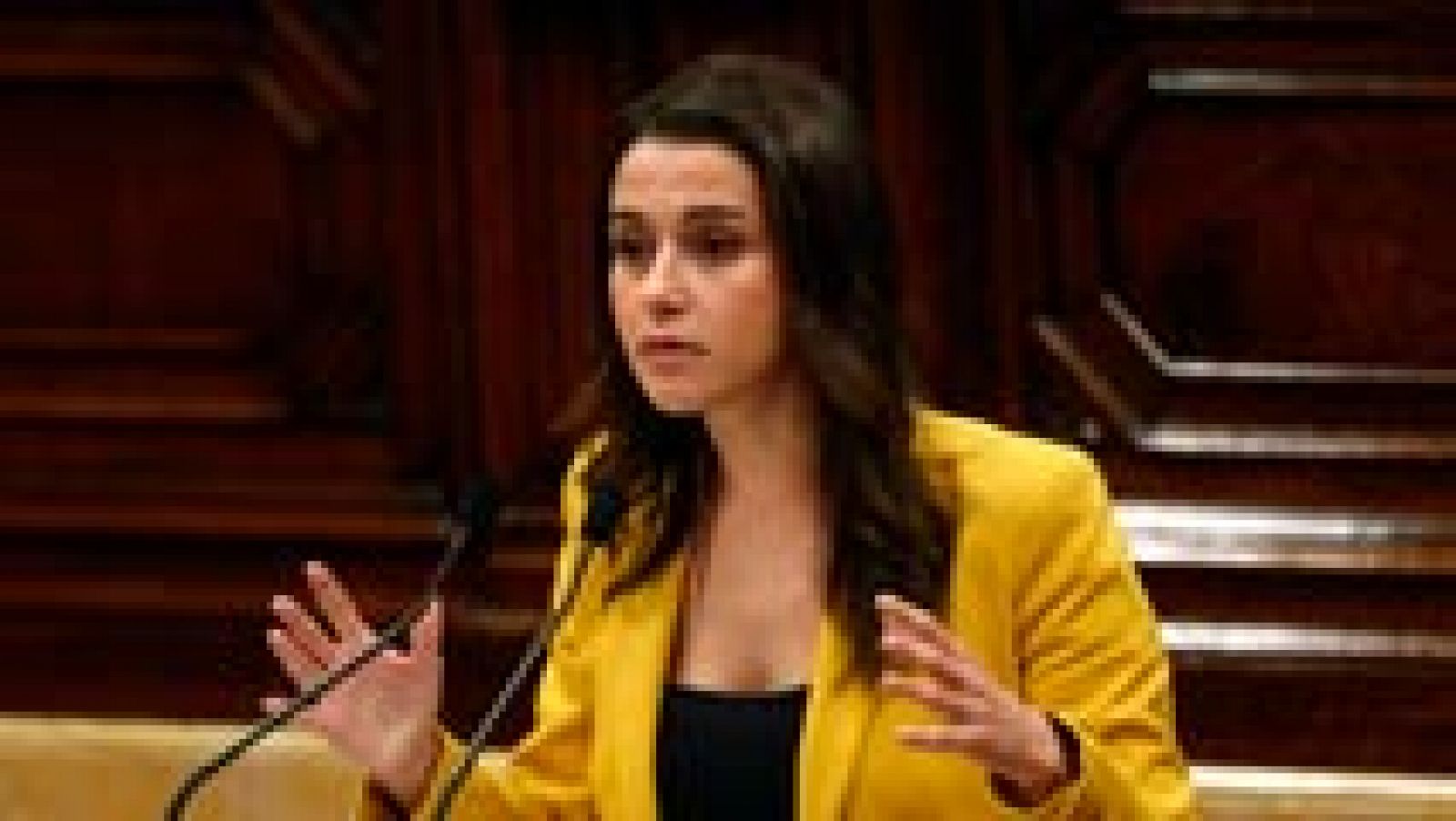 Noticias 24h: Discurso íntegro de Inés Arrimadas en el Parlament | RTVE Play