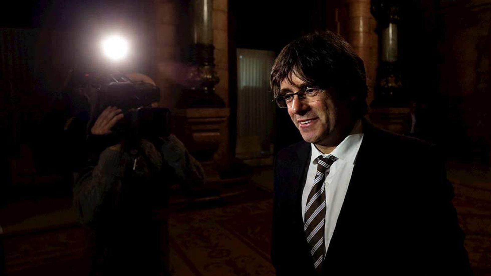 Puigdemont asume el programa de Mas con el objetivo de alcanzar la independencia de Cataluña