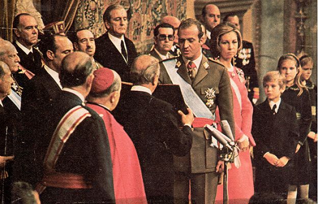 Juan Carlos I jura como Rey