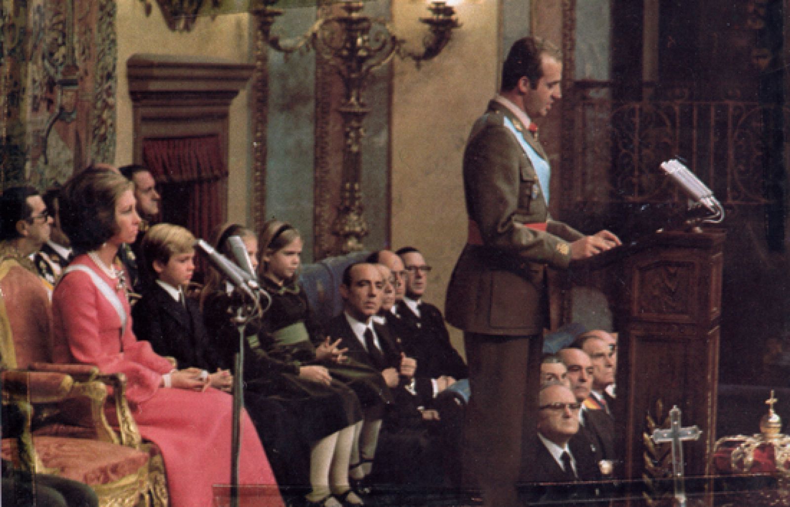 Discurso de Juan Carlos I en el acto de su coronación