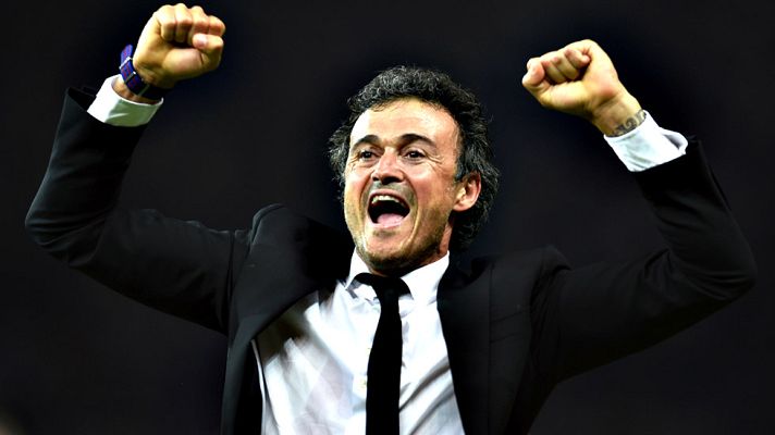 Telediario 1 - Luis Enrique se impone a Guardiola y a Sampaoli