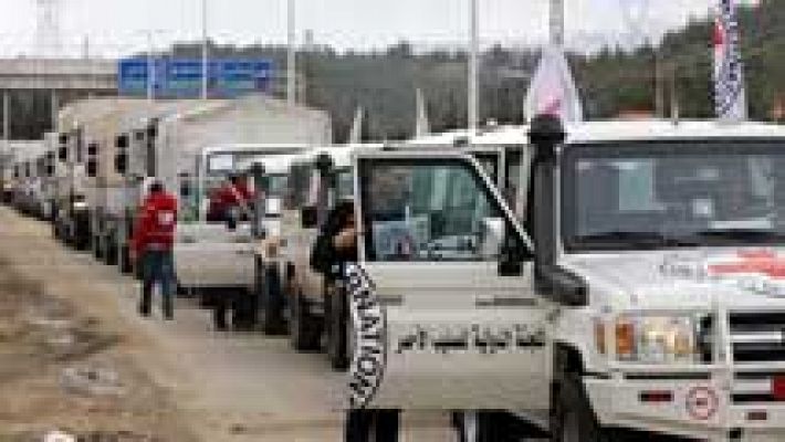 La ayuda humanitaria comienza a llegar a Madaya y a otras ciudades sirias asediadas