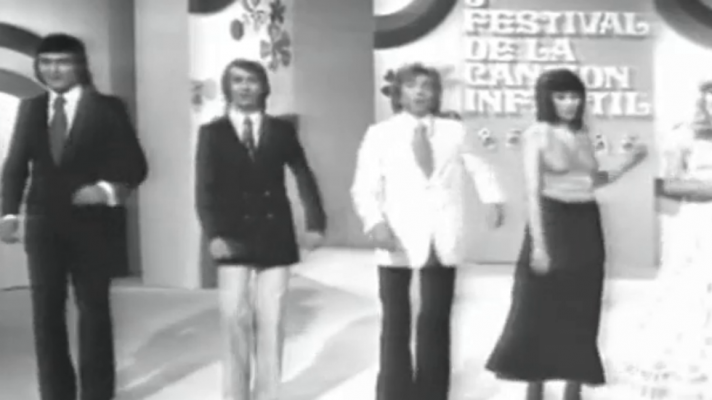 Final del 5º Festival de la Canción Infantil 1973