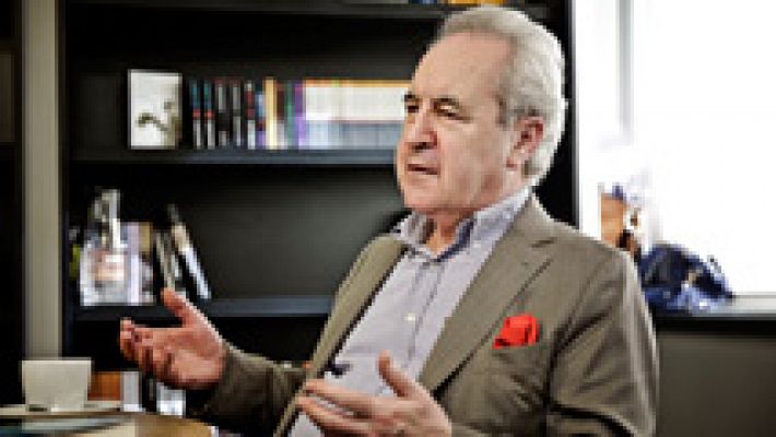 John Banville presenta en Madrid su última novela 'La guitarra azul'