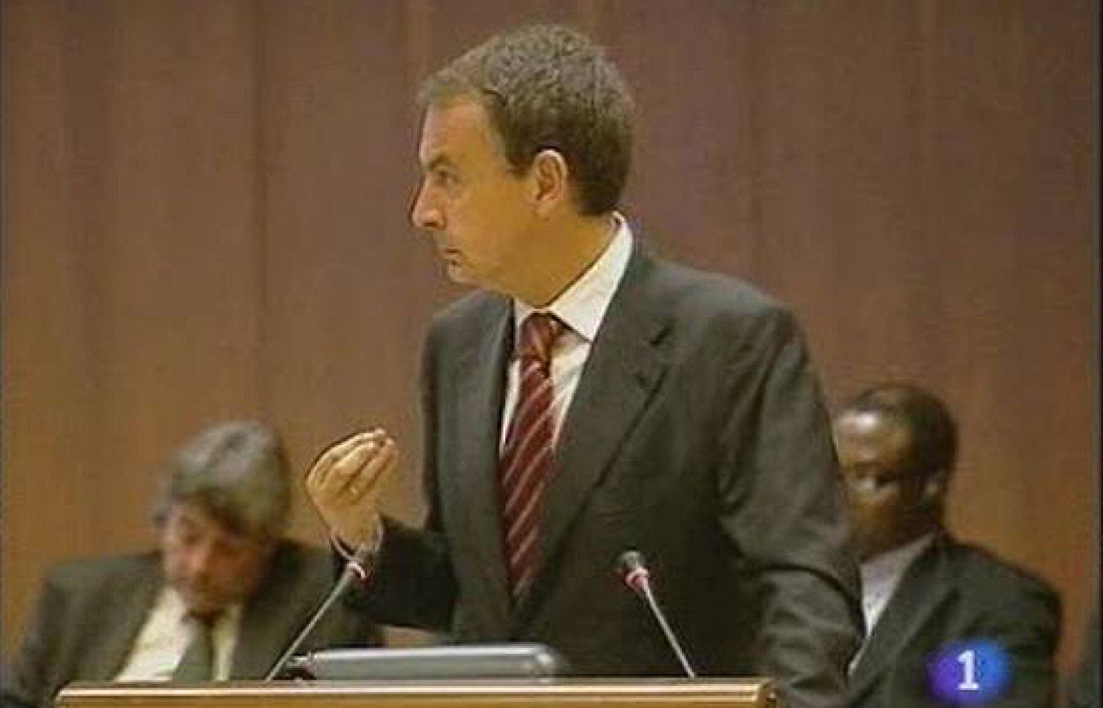 Zapatero pide al G-20 que no olvide a los sindicatos | Ver