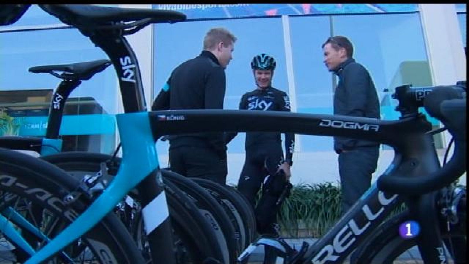 El ciclista Chris Froome entrena a Mallorca