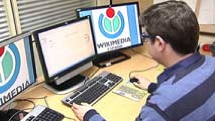 Telediario 1 - Los 'vigilantes' de la Wikipedia