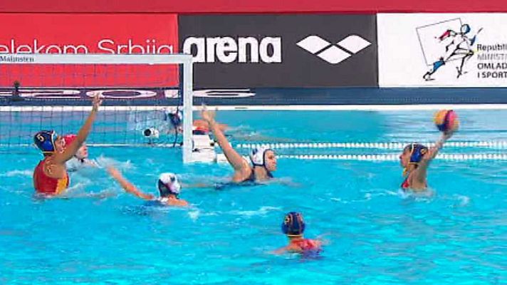 Waterpolo - Cto. de Europa Femenino: Serbia - España