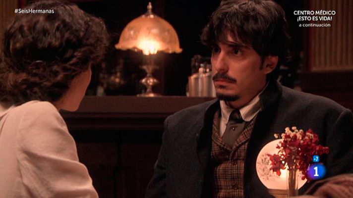 Seis hermanas - Celia le confiesa a Dumas que es lesbiana