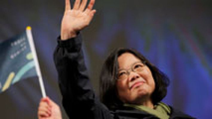Tsai-Ing Wen se convierte en la primera presidenta de Taiwán