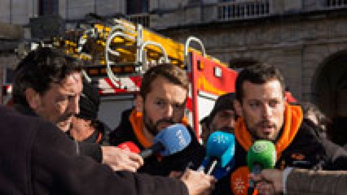 Piden la libertad para los bomberos detenidos en Lesbos
