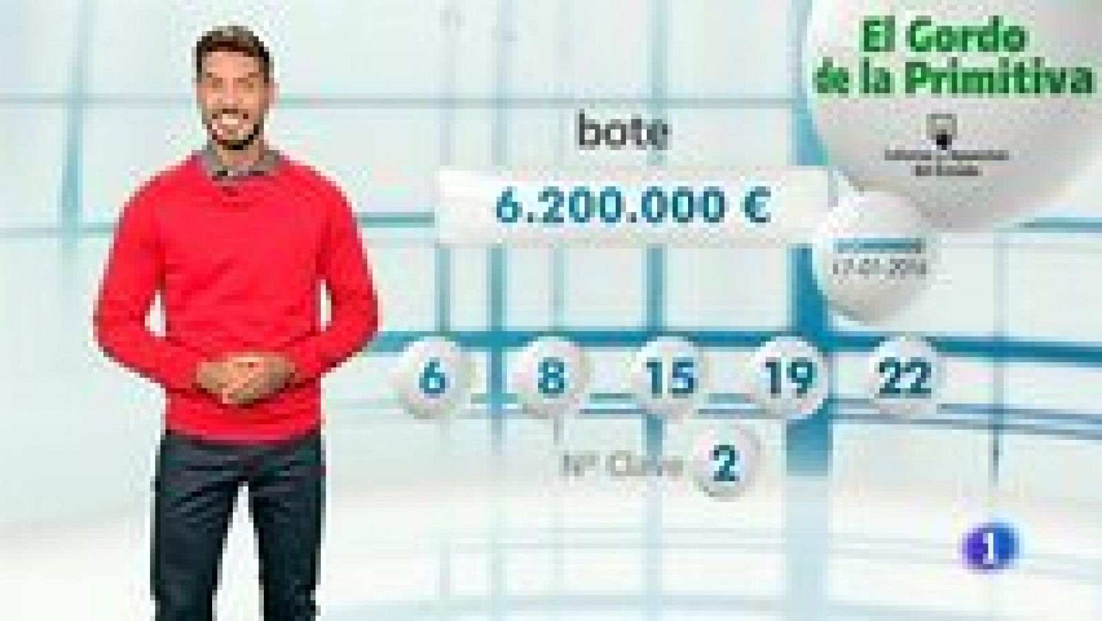 Loterías: El Gordo de la Primitiva - 17/01/16 | RTVE Play