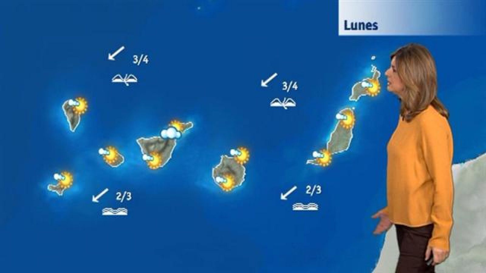 El tiempo en Canarias - 18/01/2016