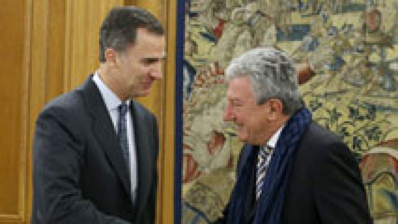 El rey abre la ronda de consultas con Nueva Canarias, Foro Asturias y Coalición Canaria