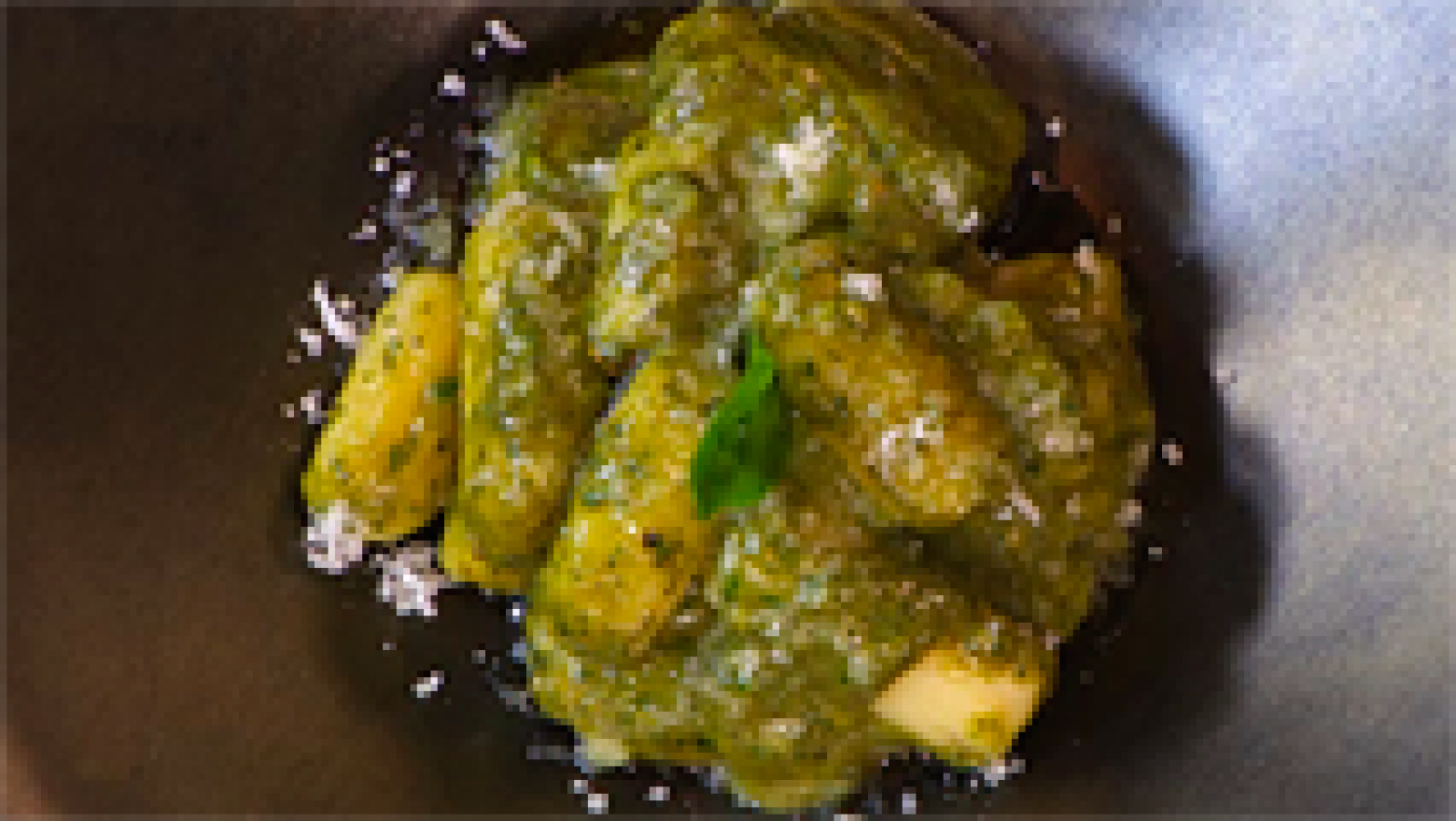 Receta de gnochi con pesto de pistacho