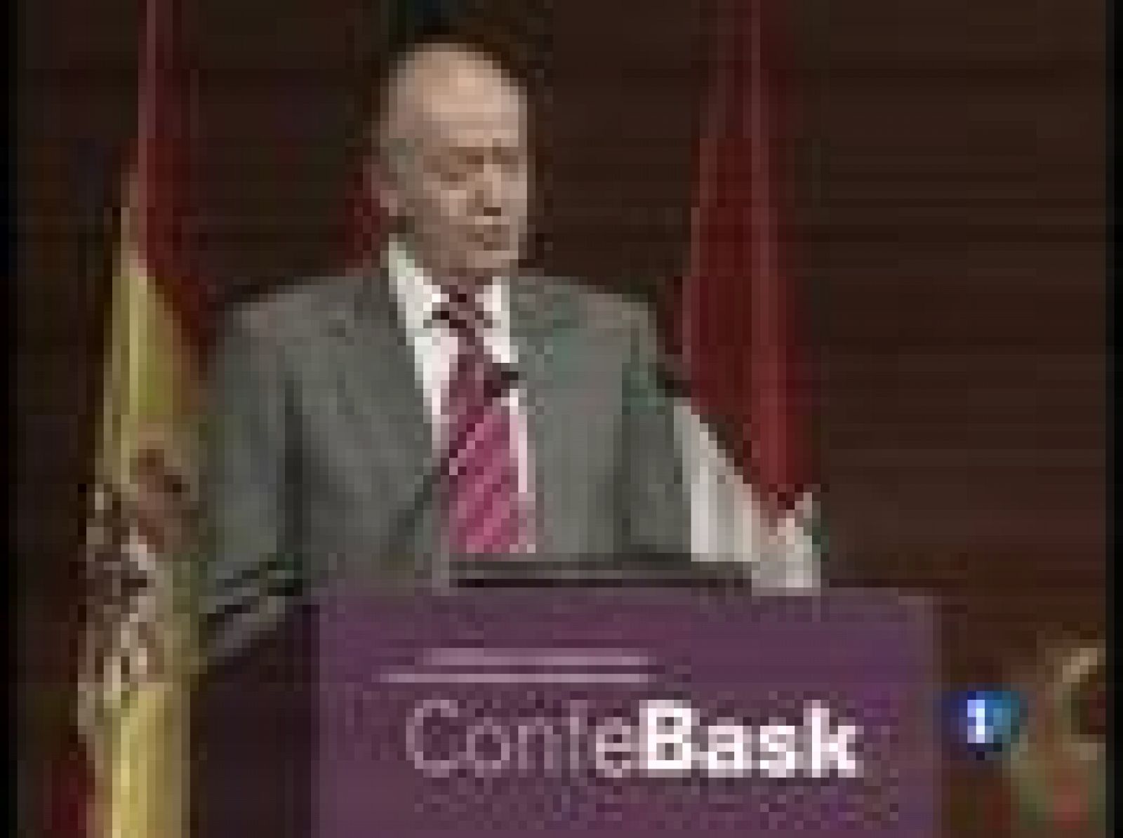 El Rey ha elogiado hoy en Bilbao el coraje y la determinación de los empresarios vascos | Ver