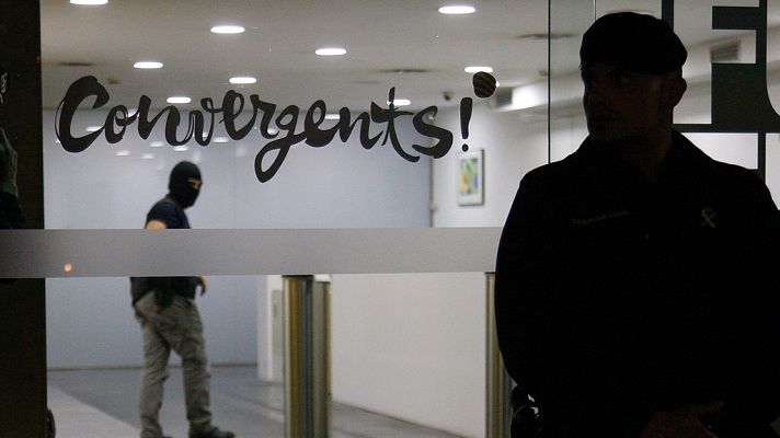 Telediario 1 - Cuatro fundaciones de CDC, implicadas en presuntas comisiones encubiertas