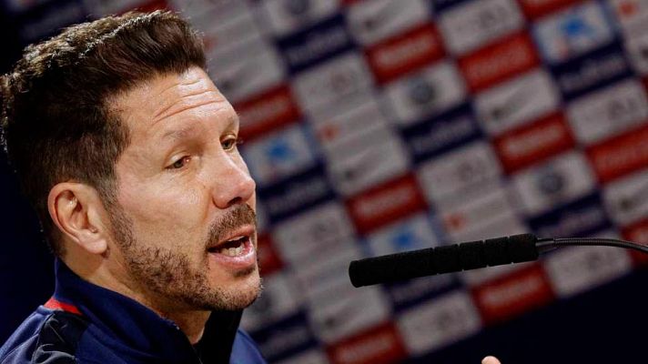 Telediario 1 - Simeone: "Doy todo lo que tengo porque pienso que me pueden echar"