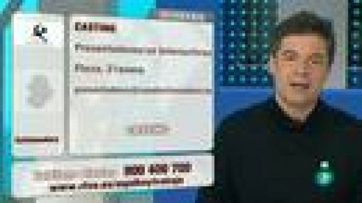 Aquí hay trabajo - Casting para presentadores de televisión