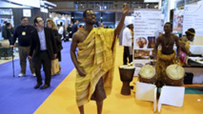 Telediario 1 - El sector turístico afronta esta edición de Fitur en plena forma