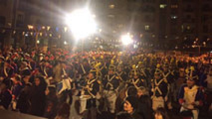 San Sebastián celebra su patrón a ritmo de tambores 