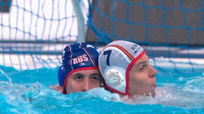 Waterpolo - Cto.de Europa Masculino:5º- 8º puesto España-Rusia