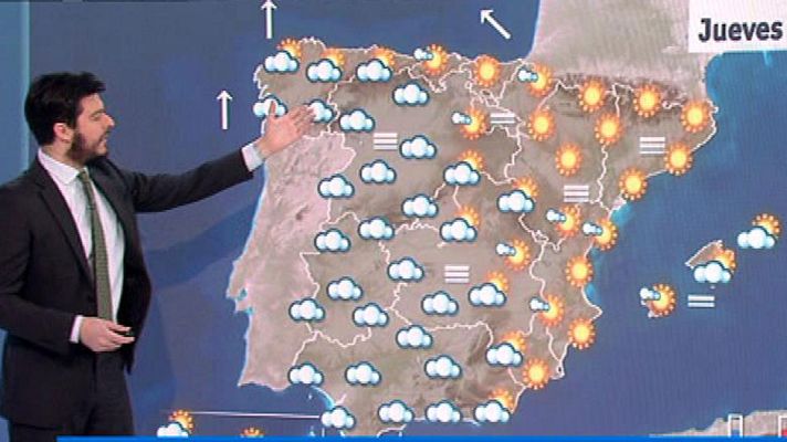 El tiempo - Bancos de niebla en el interior peninsular y temperaturas sin cambios