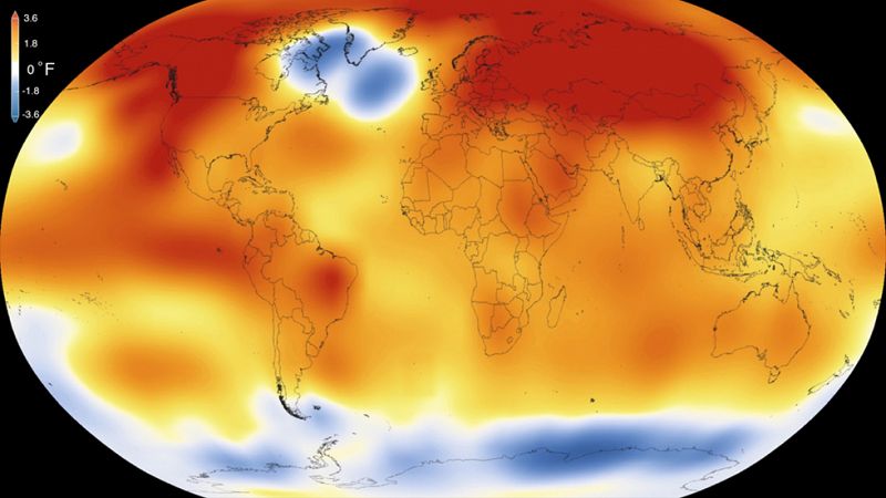 El 2015 ha sido el año más caluroso de la historia