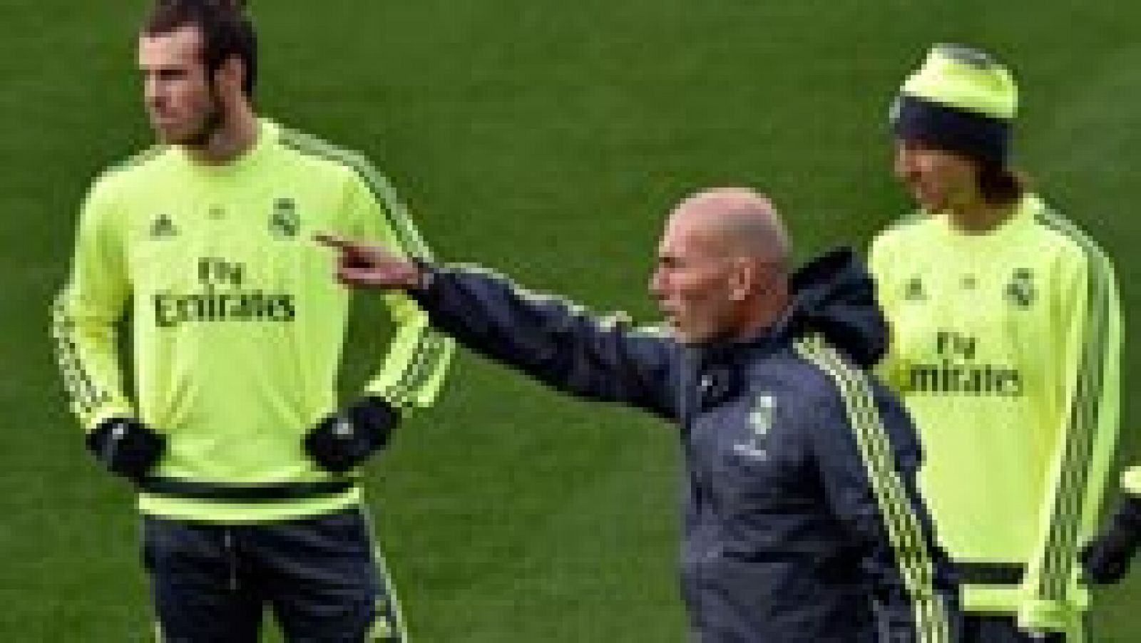 Telediario 1: Trabajo con balón y buen ambiente en el Real Madrid | RTVE Play