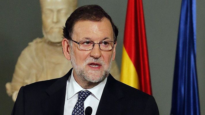 Telediario 1 - Rajoy confirma que se presenta para ser invetido presidente