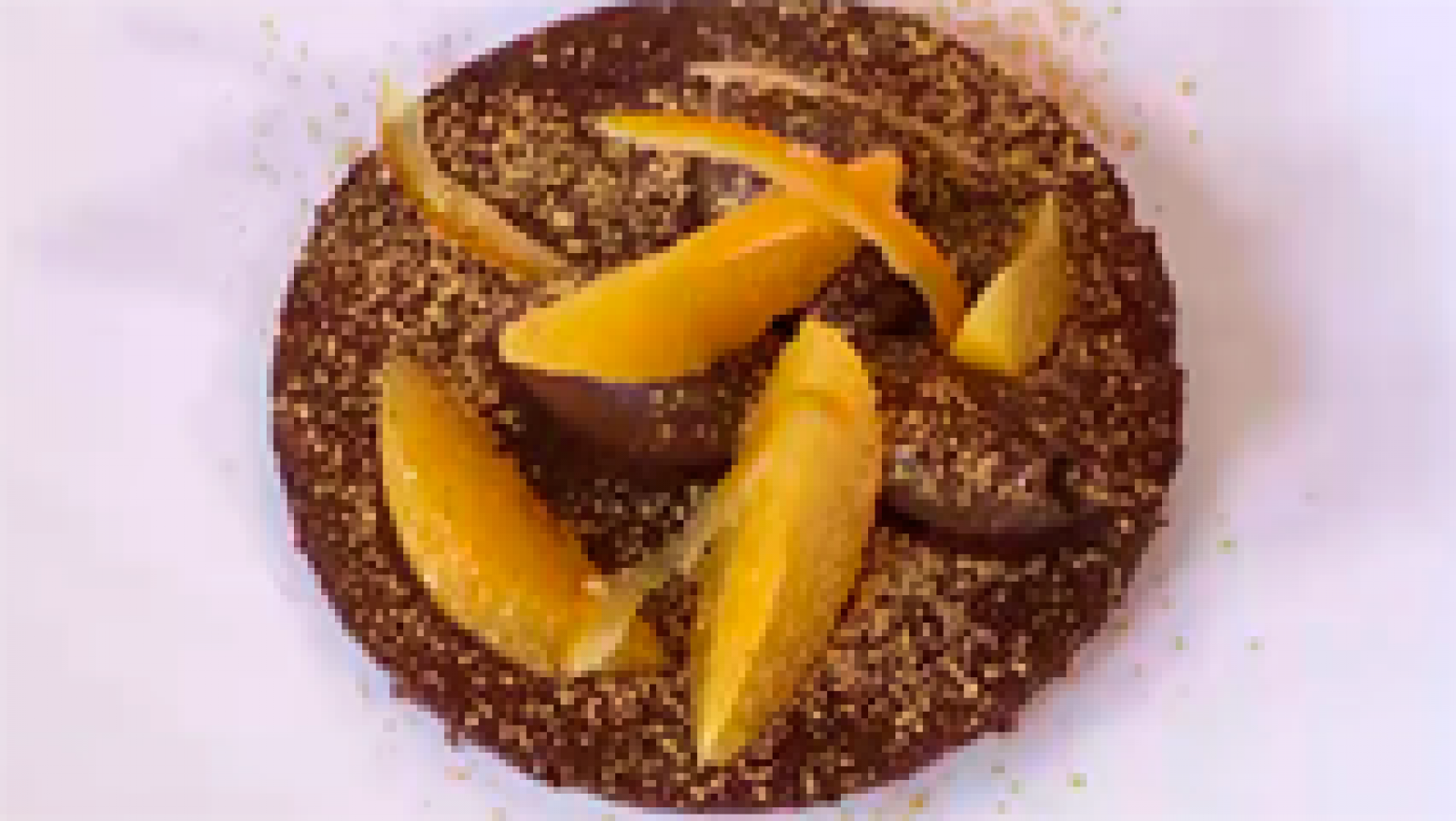 Receta de Tarta de chocolate y naranja 