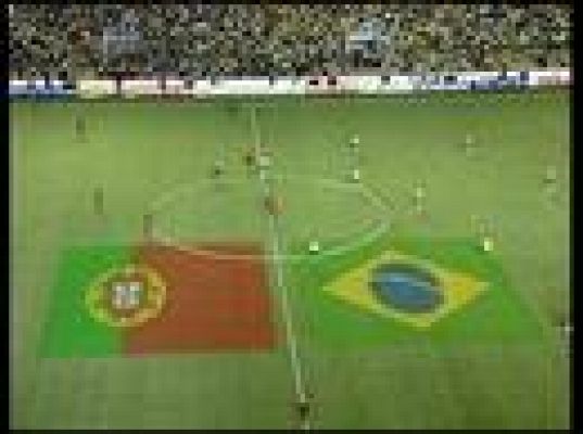 Brasil golea a Portugal 6-2