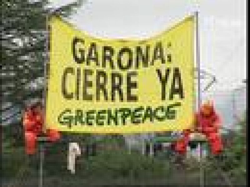 Greenpeace la monta en Garoña 