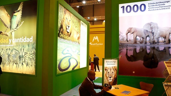 Telediario 1 - Viajeros profesionales en FITUR