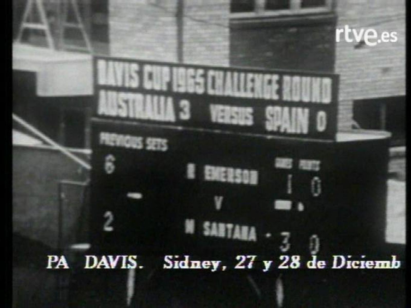 Copa Davis 1965: Primera final de España