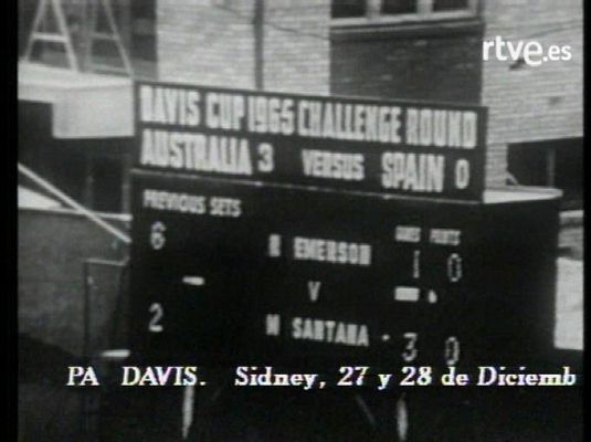Copa Davis 1965: Santana y Arilla
