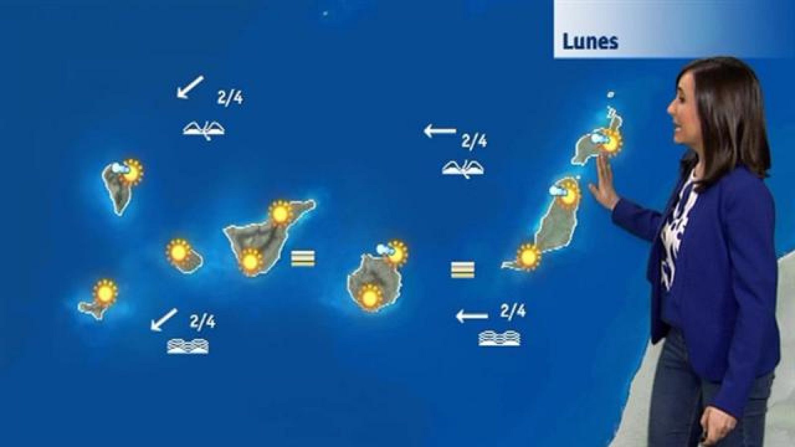 El tiempo en Canarias - 25/01/2016