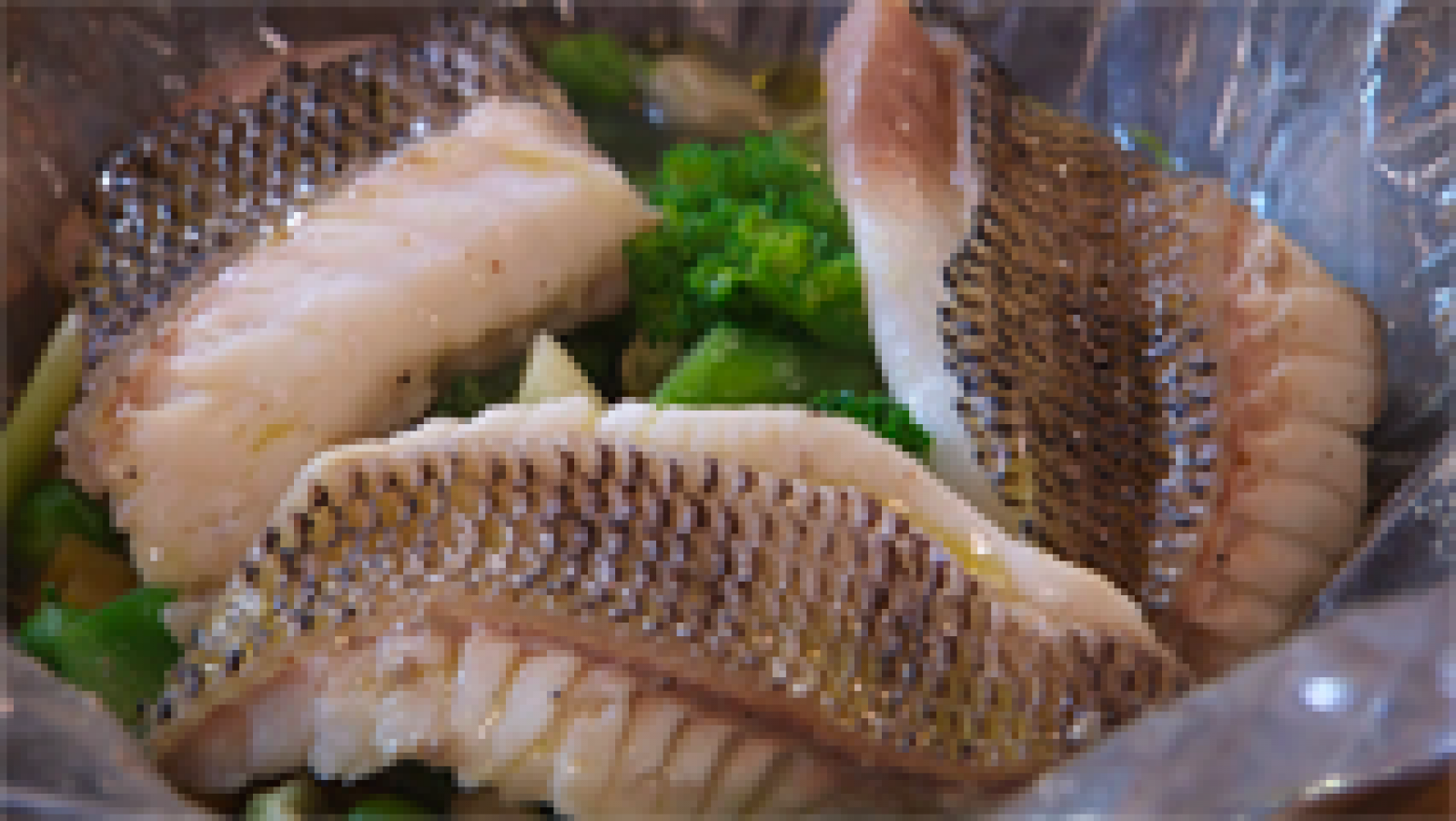 Receta de sargo en papillote