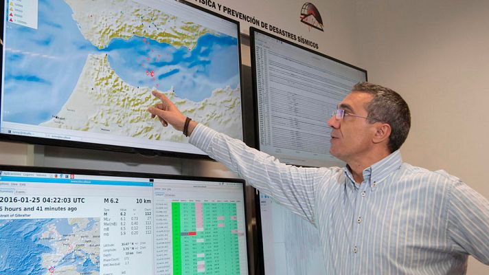 Telediario 1 - El terremoto de Melilla se ha producido en una zona donde chocan dos grandes placas tectónicas