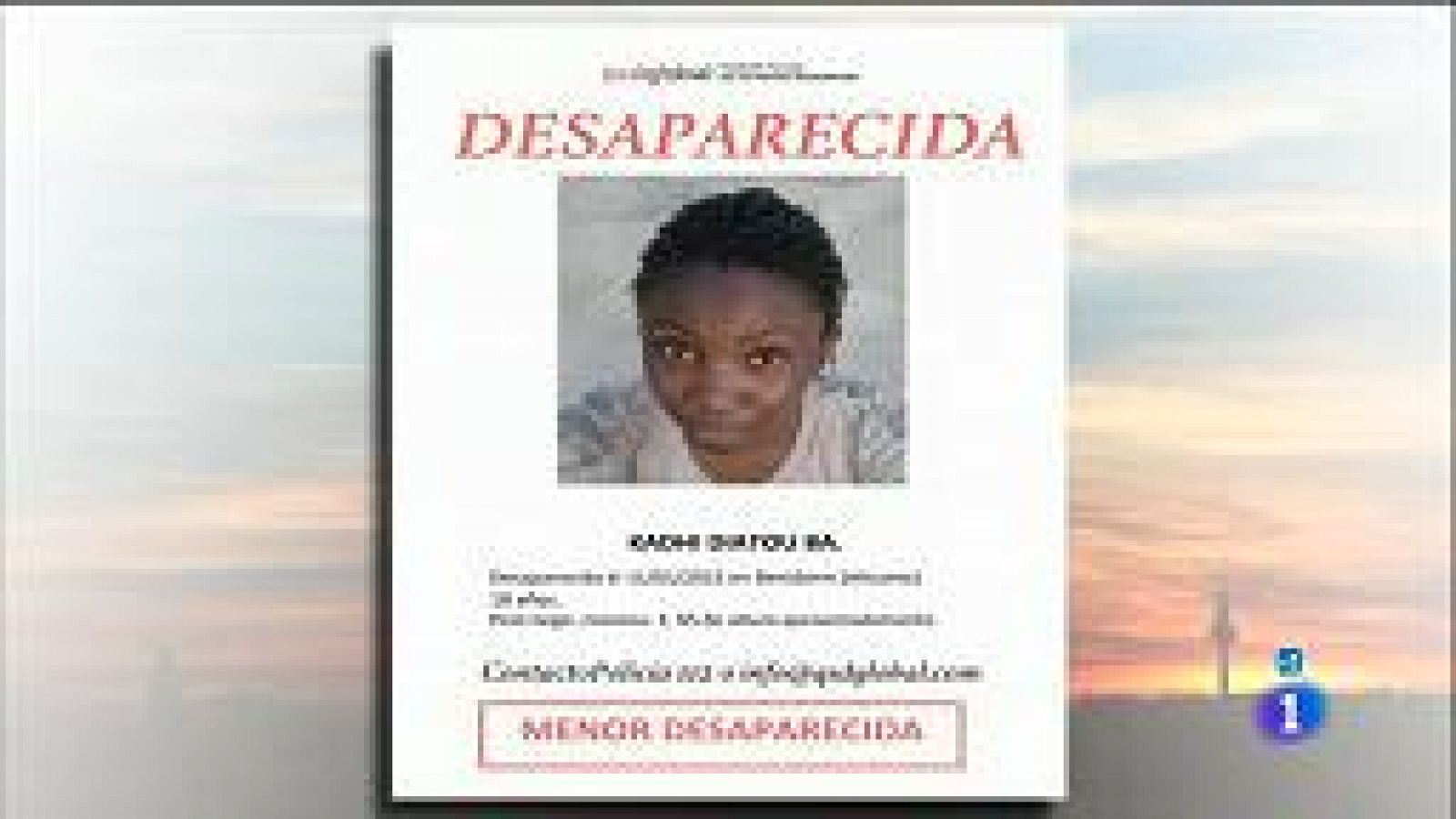 Una menor senegalesa desaparecida en Benidorm