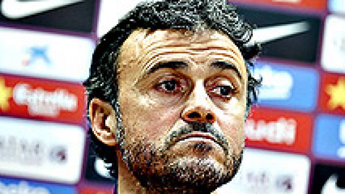Telediario 1 - Luis Enrique: "Creo que Neymar acabará renovando"