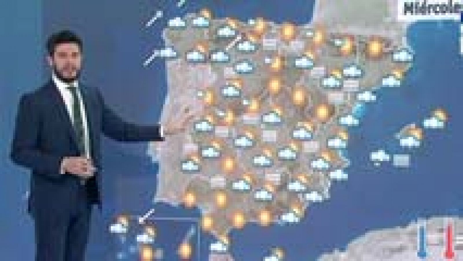 El tiempo: Nieblas densas y persistentes en toda la Meseta, Valle del Ebro y costa mediterránea | RTVE Play